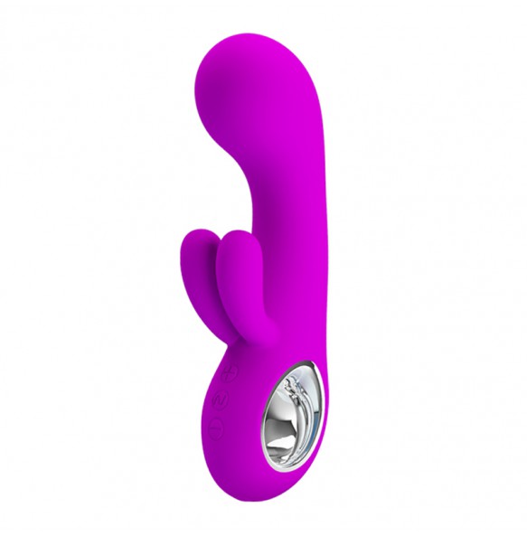 PRETTY LOVE - Triple Shock Vibrator Wand Masturbator (Chargeable - Purple)